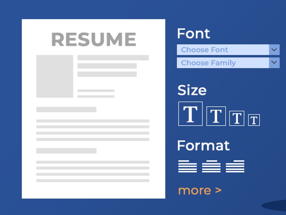 how to format a resume