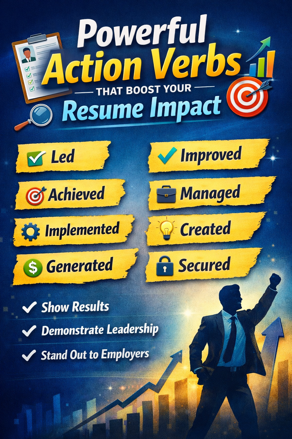 powerful resume action verbs