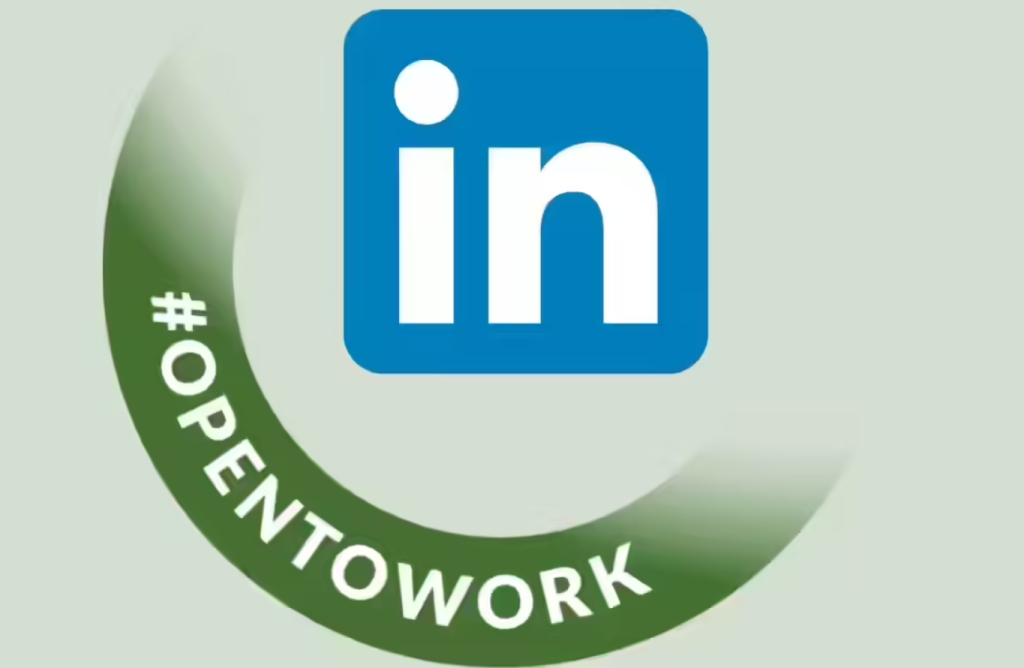 linkedin open to work
