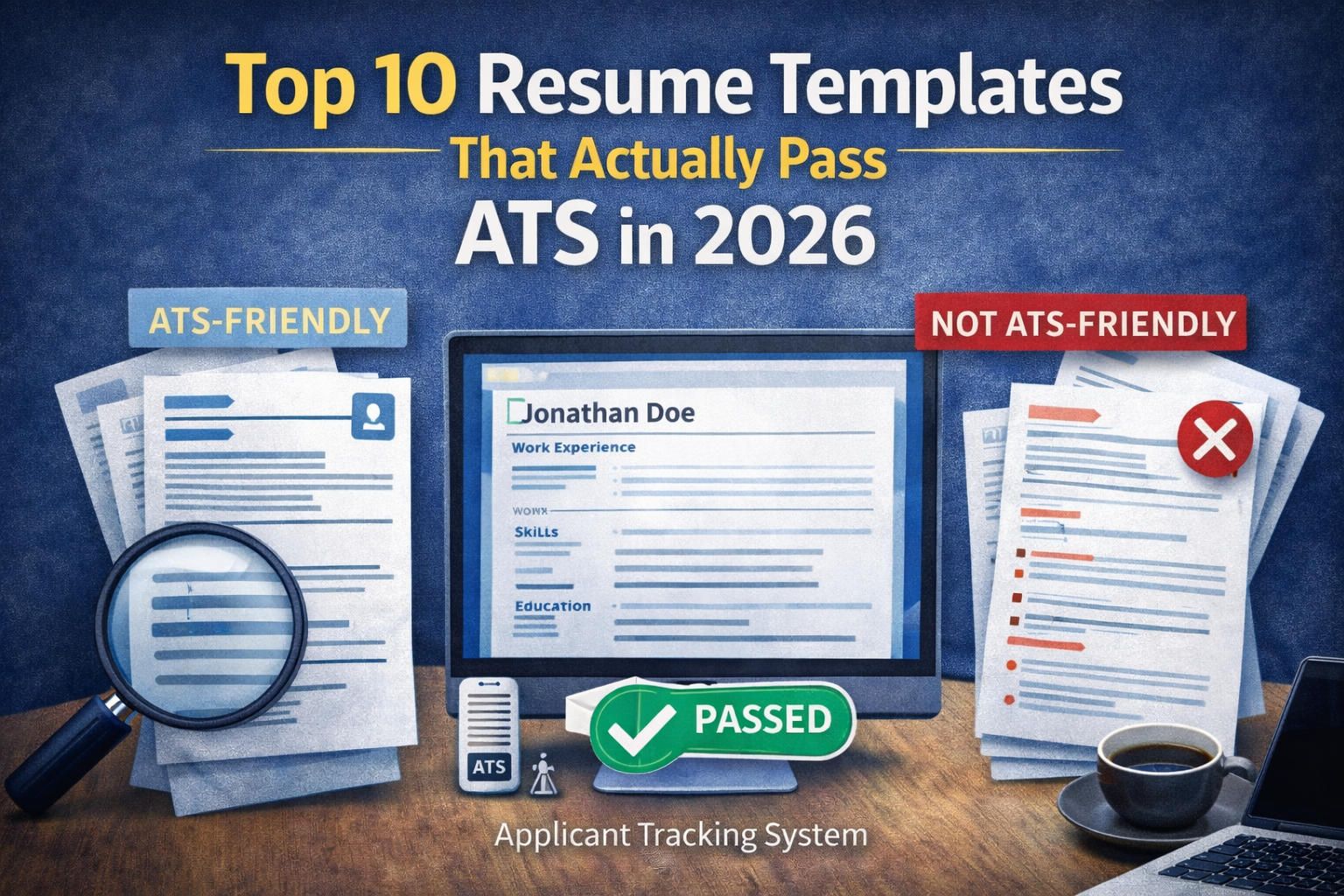 resume templates that pass ats