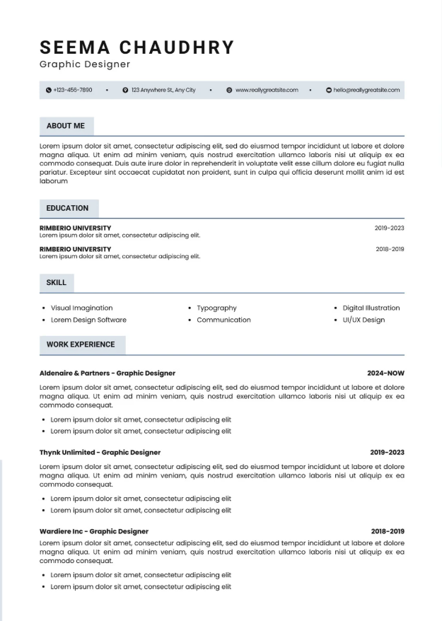 Simple Professional Template